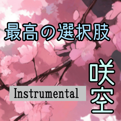 最高の選択肢 (Instrumental)のジャケット写真