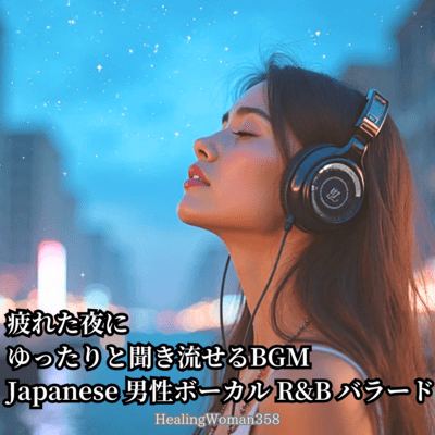 疲れた夜に ゆったりと聞き流せるBGM Japanese 男性ボーカル R&B バラード Ⅲのジャケット写真