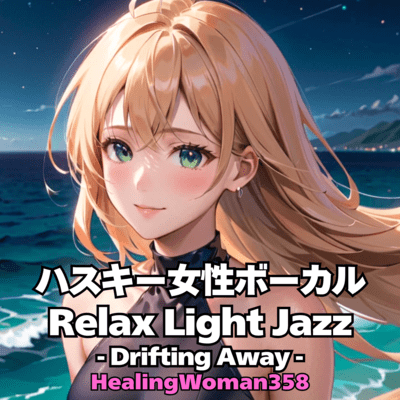 Husky Female Vocal Relax Light Jazz - Drifting Away - (Chill Time) Front Cover