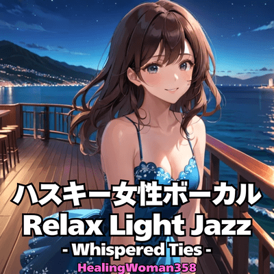 Husky Female Vocal Relax Light Jazz -Whispered Ties- Front Cover