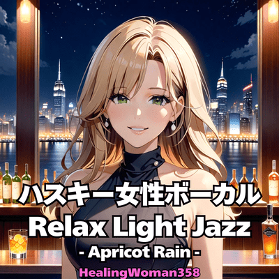 Husky Female Vocal Relax Light Jazz -Apricot Rain- Front Cover