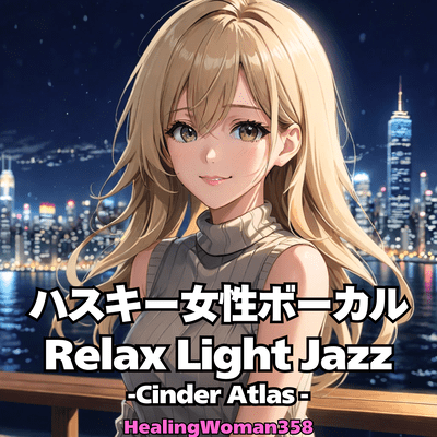 Husky Female Vocal Relax Light Jazz -Cinder Atlas- Front Cover