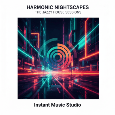 Harmonic Nightscapes: The Jazzy House Sessions Front Cover