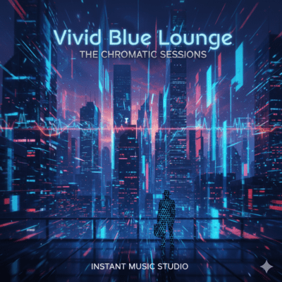 Vivid Blue Lounge Front Cover