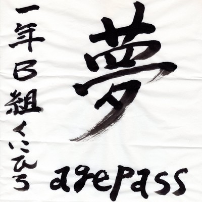 夢のジャケット写真