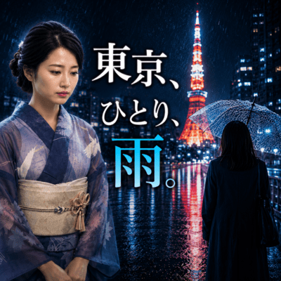 Tokyo Lonely Rain Front Cover
