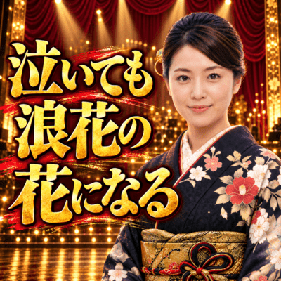 泣いても浪花の花になるのジャケット写真