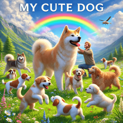 MY CUTE DOG Front Cover