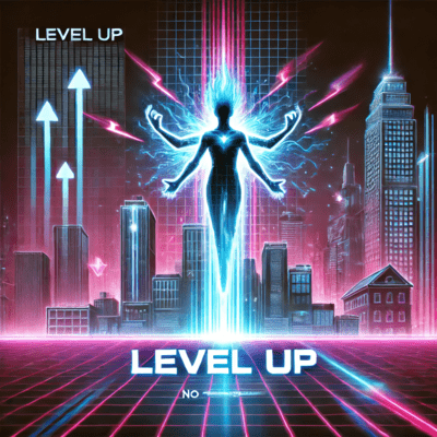 LEVEL UP Front Cover