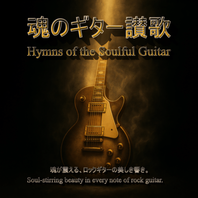 Hymns of the Soulful Guitar - Soul -stirring beauty in every note of rock guitar - Front Cover