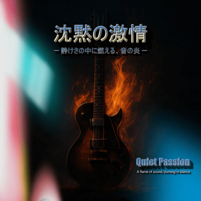 Quiet Passion - A flame of sound, burning in silence - Front Cover