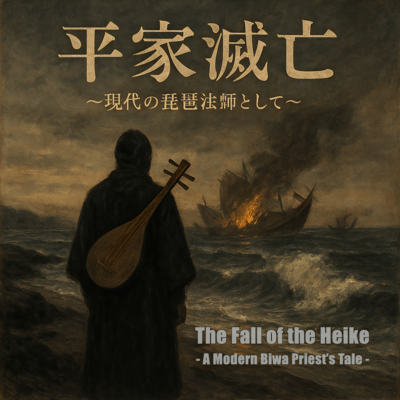 The Fall of the Heike - A Modern Biwa Priest's Tale - Front Cover