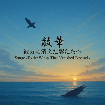 Sange - To the Wings That Vanished Beyond - Front Cover