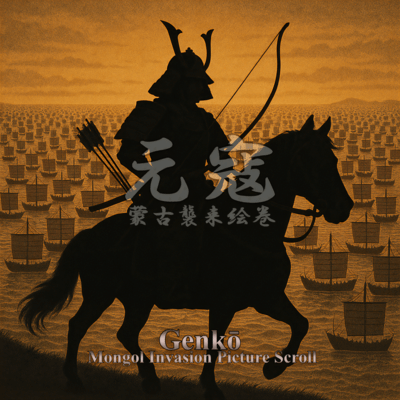 Genkō - Mongol Invasion Picture Scroll - Front Cover