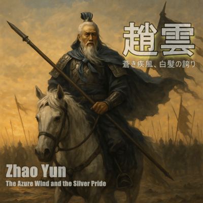 Zhao Yun -The Azure Wind and the Silver Pride- Front Cover