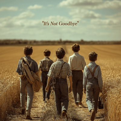 It's Not Goodbye Front Cover