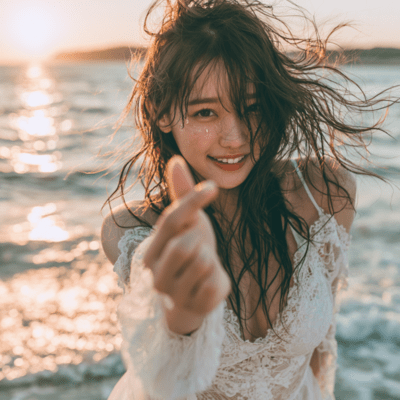 Finger Heart Front Cover