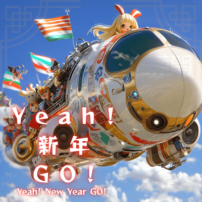 Yeah! New Year GO! Front Cover