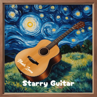 Starry Guitar Front Cover