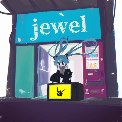 jewel (feat. HATSUNE MIKU) Front Cover