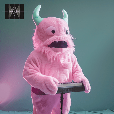 The Pink Monster (feat. FRAME4) Front Cover