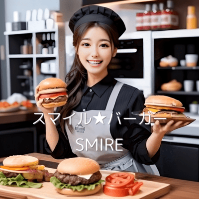 Smile*Burger! Front Cover