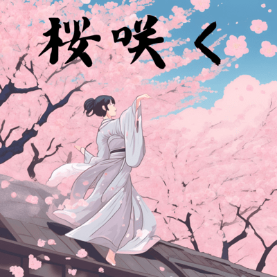 Cherry Blossoms Bloom Front Cover