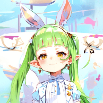 Metaverse bunny Front Cover