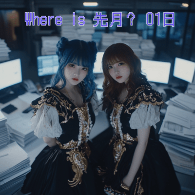 Where is 先月? 01日のジャケット写真