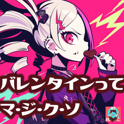 バレンタインってマ・ジ・ク・ソのジャケット写真