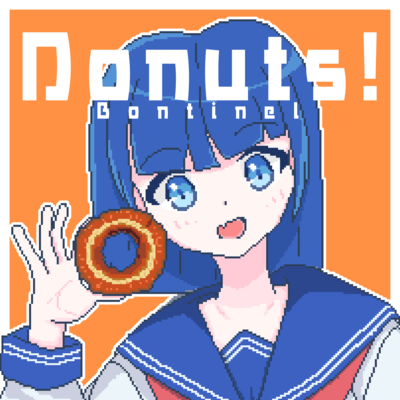 Donuts! (feat. HATSUNE MIKU) Front Cover