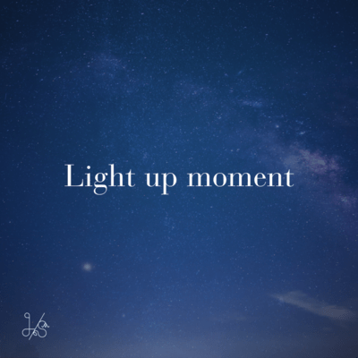 Light up moment Front Cover
