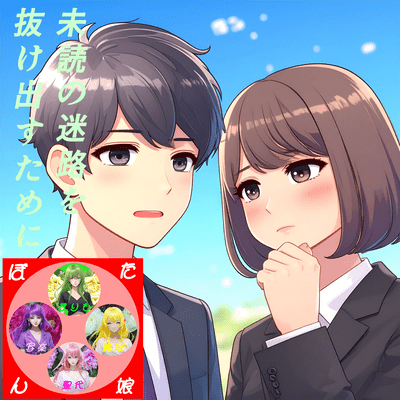 To Escape the Maze of Unread Messages (feat. GUMI, HARUKA, SHION & SAKURA) Front Cover