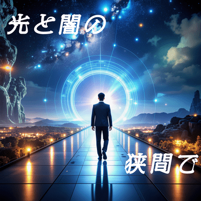 Between Light and Darkness (feat. GUMI & Tsunetaka Minamoto) Front Cover