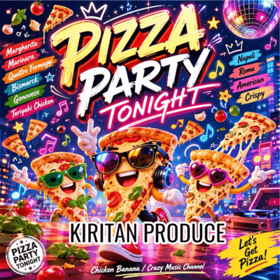 PIZZA PARTY TONIGHT Front Cover