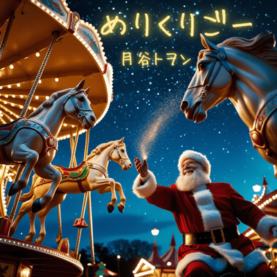 Merry Christmas Go Round Front Cover