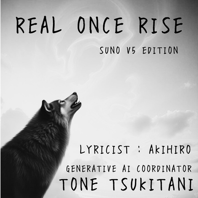 REAL ONCE RISE (SUNO V5 Ver.) Front Cover
