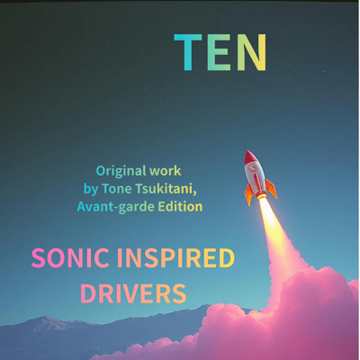 TEN (Original work by TUKITANI TONE, Avant-Garde Edition) Front Cover