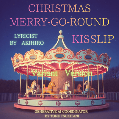 CHRISTMAS MERRY-GO-ROUND (VARIANT VERSION) Front Cover