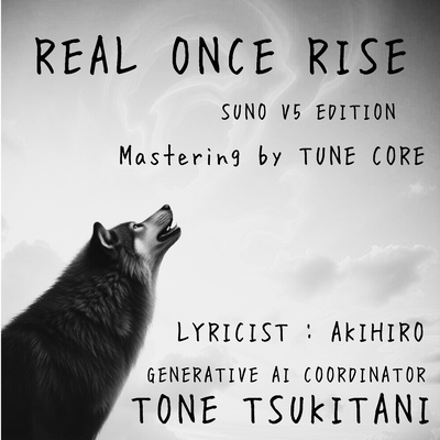 REAL ONCE RISE (MASTERING VERSION) Front Cover