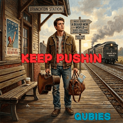 KEEP PUSHIN (QUBIES VER.) Front Cover