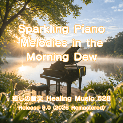 Sparkling Piano Melodies in the Morning Dew 009 (2026 Remastered) Front Cover