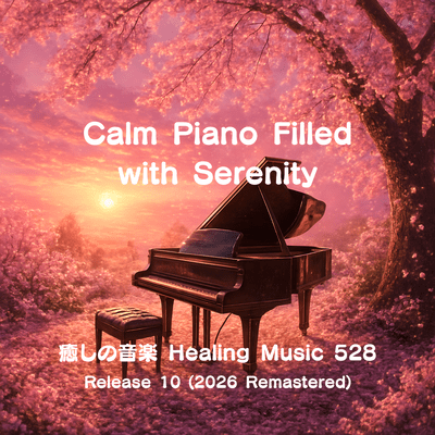 Calm Piano Filled with Serenity 010 (2026 Remastered) Front Cover
