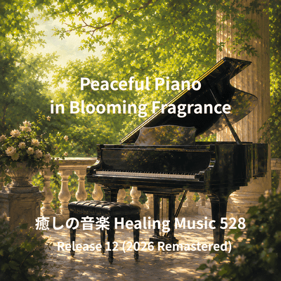 Peaceful Piano in Blooming Fragrance 012 (2026 Remastered) Front Cover