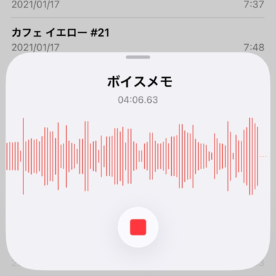 Voice memos Front Cover