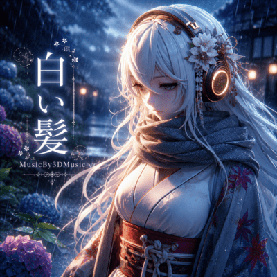 Silver hair Front Cover