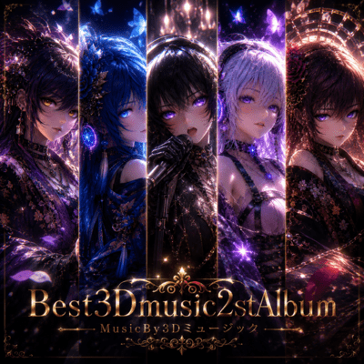 Best3Dmusic2stAlbum Front Cover
