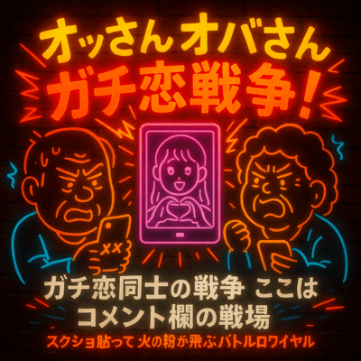 オッさん オバさん ガチ恋戦争!のジャケット写真