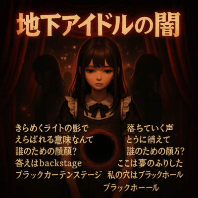 The Dark Side of Underground Idols Front Cover