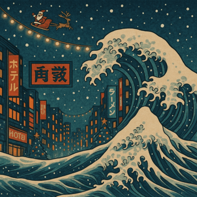 Kabuki Xmas! Front Cover